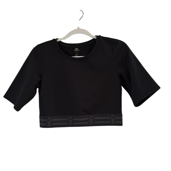 Good American Icon Black Crop Top size 4 - Picture 3 of 6